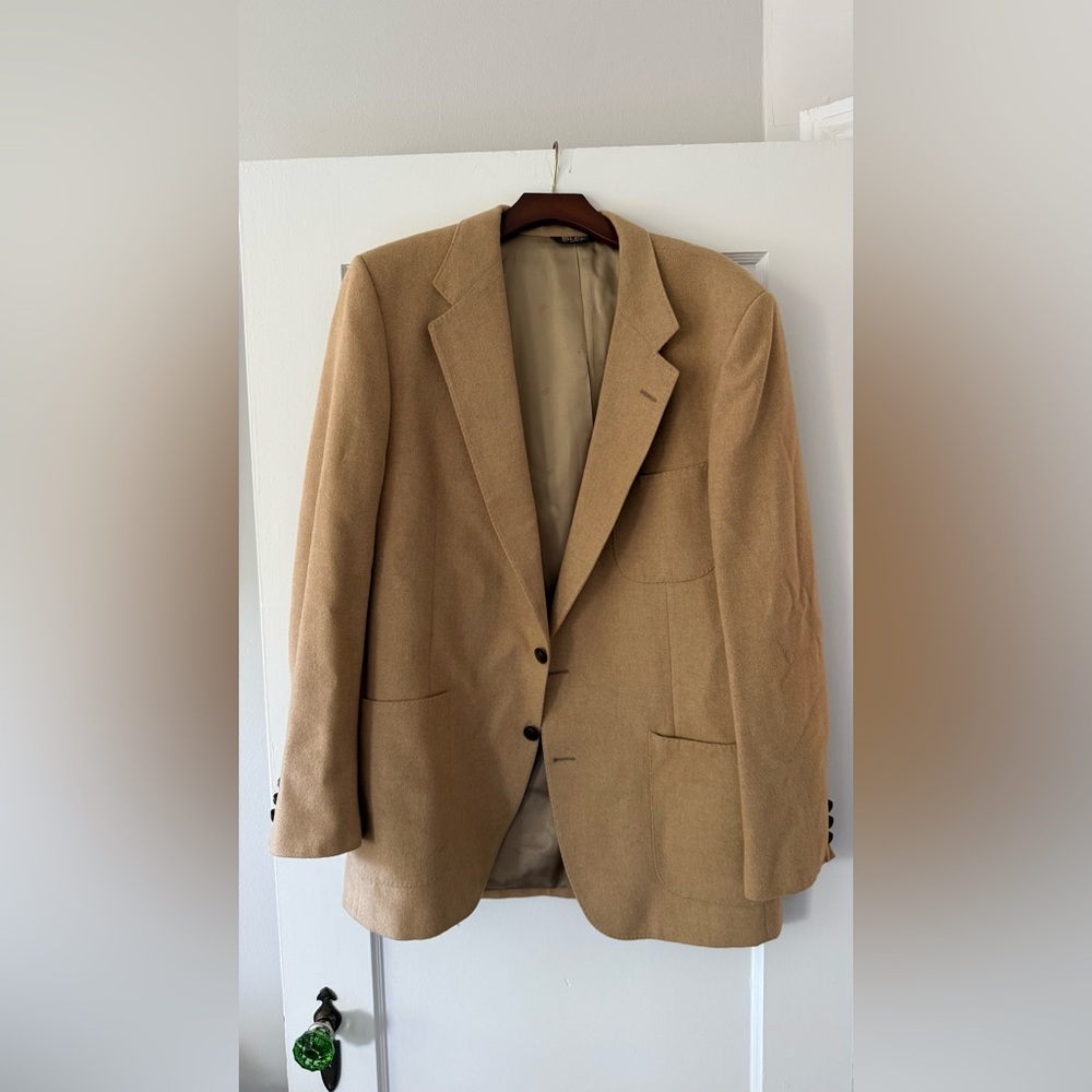 Vintage Bill Blass Camel Blazer